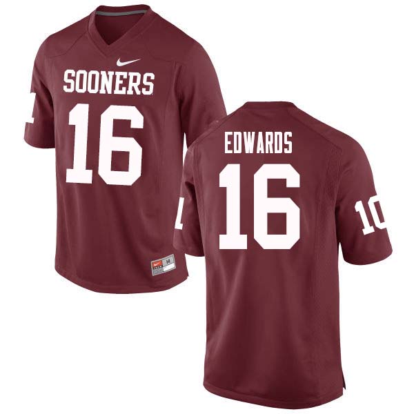 Oklahoma Sooners #16 Miguel Edwards College Football Jerseys Sale-Crimson